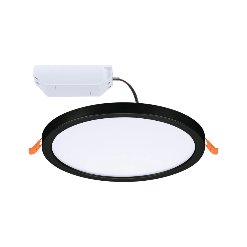Paulmann 79965 - LED/13W IP44 hämardatav vannitoa süvistatav laevalgusti AREO 230V läbimõõt 17,5 cm must