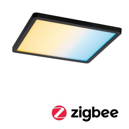 Paulmann 79967 - LED/16W IP44 Hämardatav vannitoa süvistatav laevalgusti AREO 230V 23x23 cm must