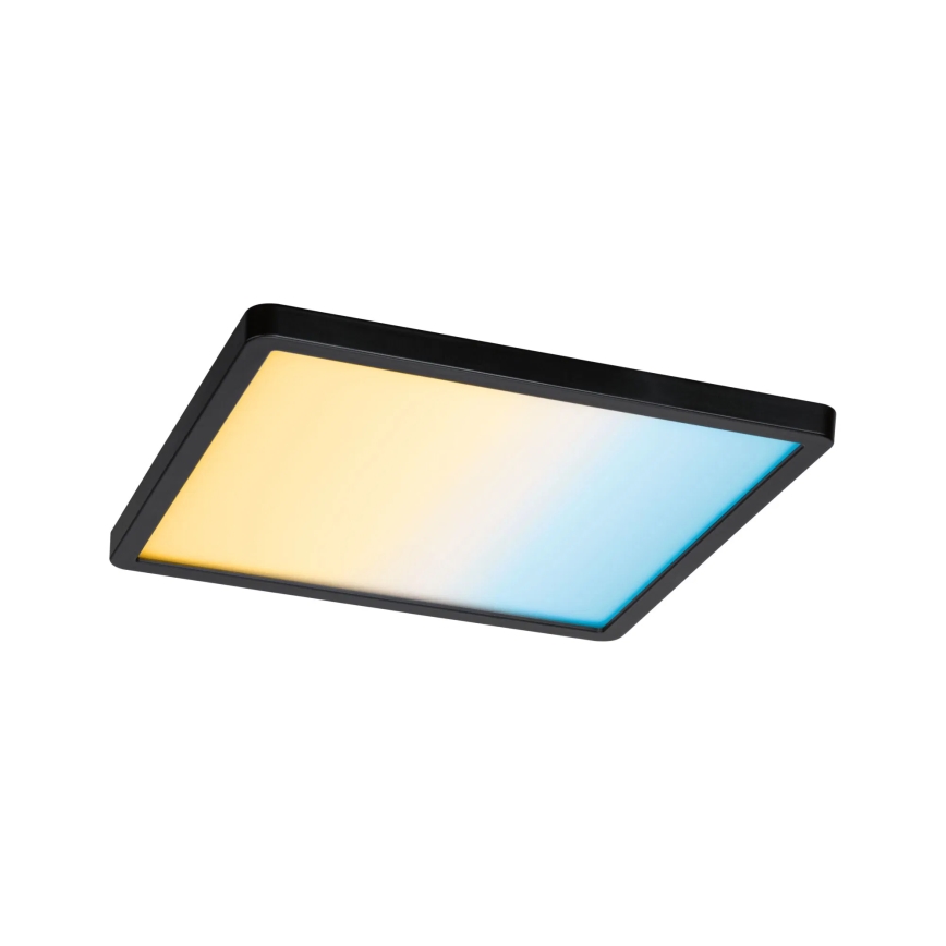 Paulmann 79967 - LED/16W IP44 Hämardatav vannitoa süvistatav laevalgusti AREO 230V 23x23 cm must