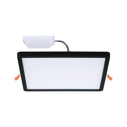 Paulmann 79967 - LED/16W IP44 Hämardatav vannitoa süvistatav laevalgusti AREO 230V 23x23 cm must