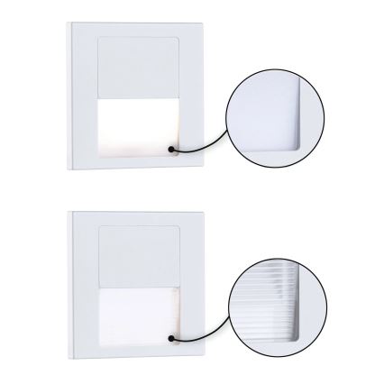 Paulmann 79999 - LED/1W Trepivalgusti TSARO 230V Follow/valge