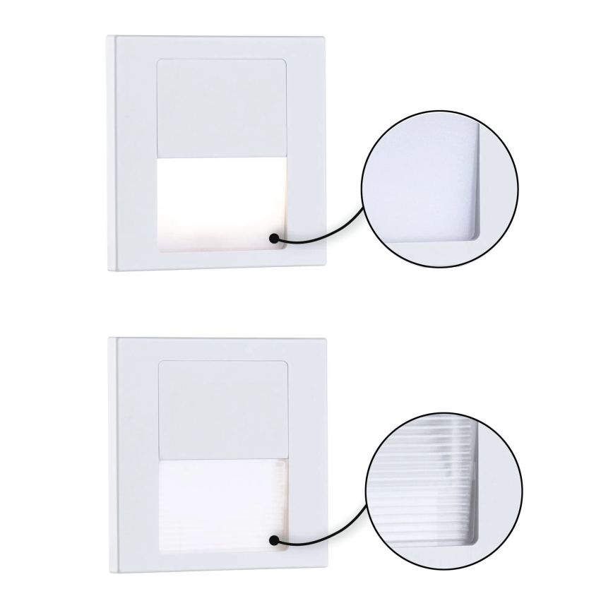 Paulmann 79999 - LED/1W Trepivalgusti TSARO 230V Follow/valge