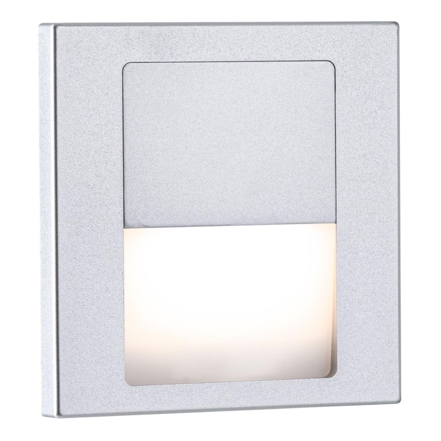 Paulmann 80000 - LED/1W Trepivalgusti TSARO 230V Follow/matt kroom