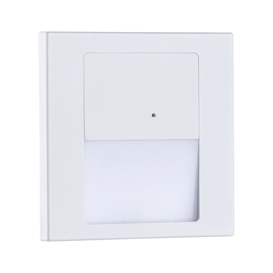 Paulmann 80002 - LED/1W Trepivalgusti anduriga TSARO 230V Lead/valge