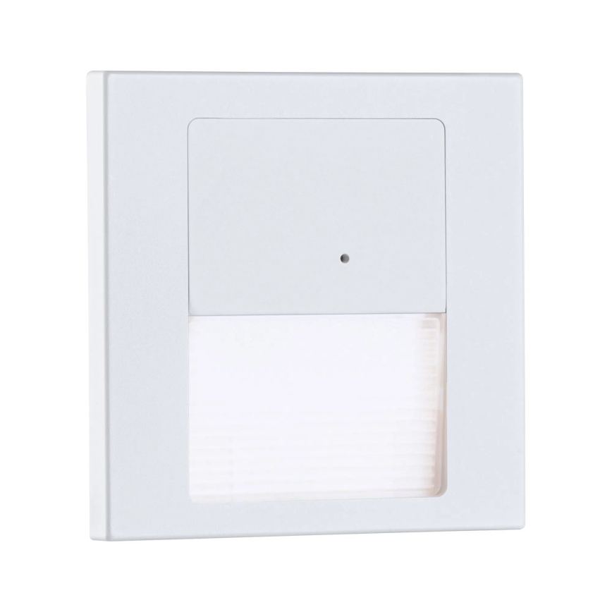 Paulmann 80002 - LED/1W Trepivalgusti anduriga TSARO 230V Lead/valge