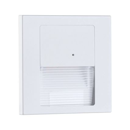 Paulmann 80002 - LED/1W Trepivalgusti anduriga TSARO 230V Lead/valge