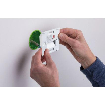 Paulmann 80003 - LED/1W Trepivalgusti anduriga TSARO 230V Lead/matt kroom