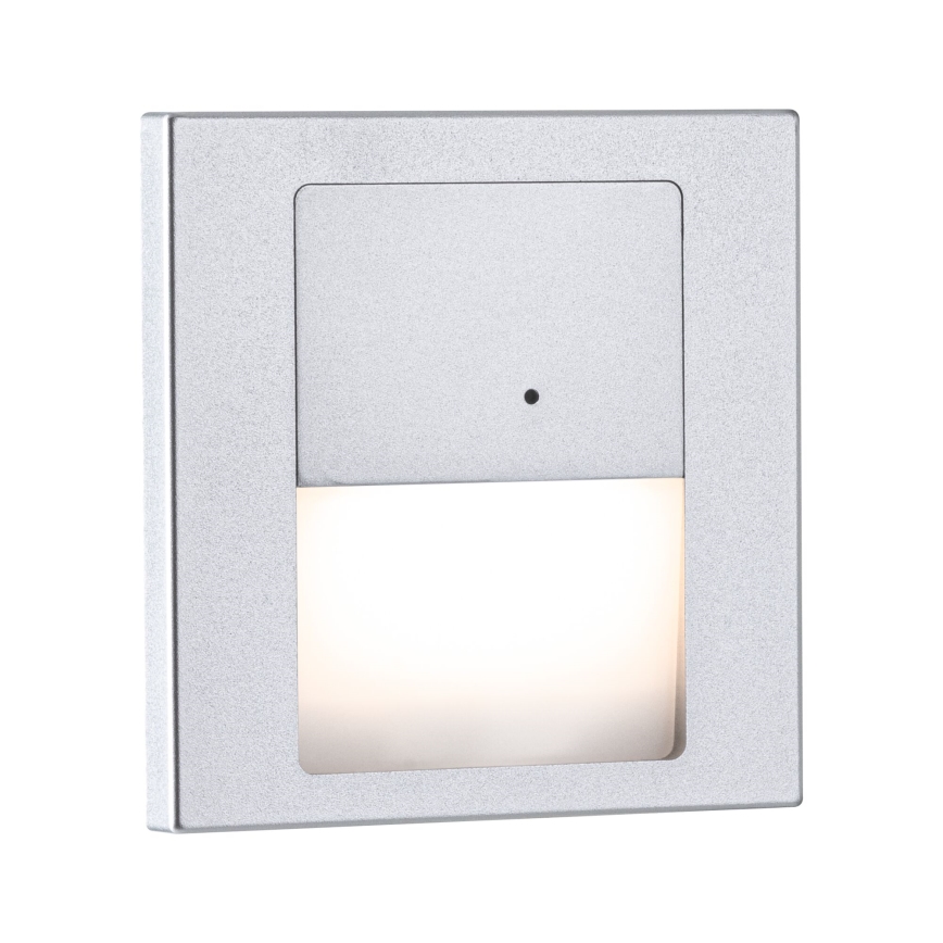 Paulmann 80003 - LED/1W Trepivalgusti anduriga TSARO 230V Lead/matt kroom