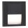 Paulmann 80004 - LED/1W Trepivalgusti anduriga TSARO 230V Lead/must