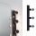 Paulmann 80097 - 3xE14/40W IP44 Peeglivalgusti vannituppa REGULA 230V must
