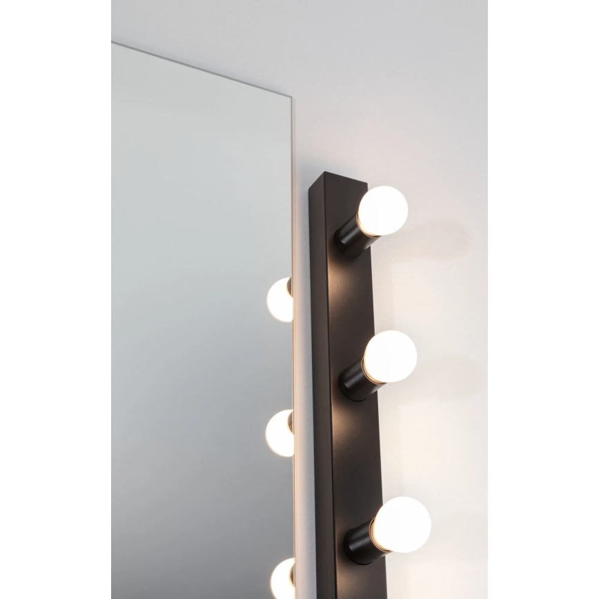 Paulmann 80097 - 3xE14/40W IP44 Peeglivalgusti vannituppa REGULA 230V must