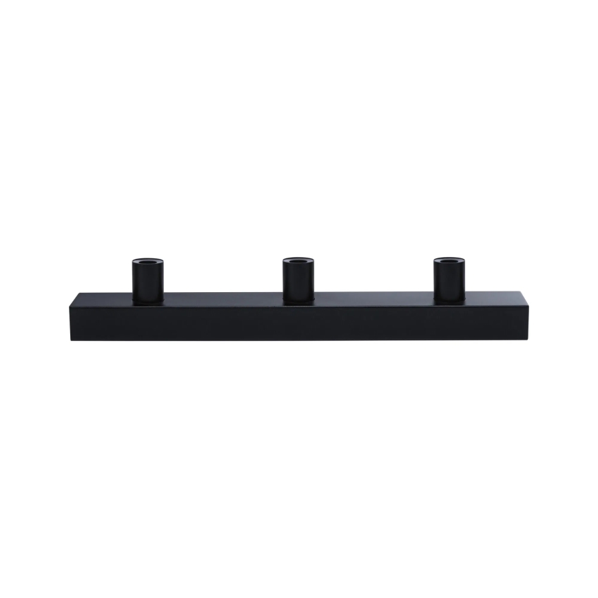 Paulmann 80097 - 3xE14/40W IP44 Peeglivalgusti vannituppa REGULA 230V must