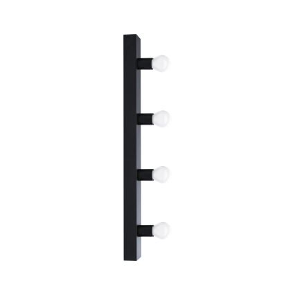 Paulmann 80099 - 4xE14/40W IP44 Peeglivalgusti vannituppa REGULA 230V must