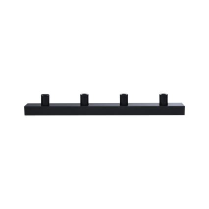 Paulmann 80099 - 4xE14/40W IP44 Peeglivalgusti vannituppa REGULA 230V must