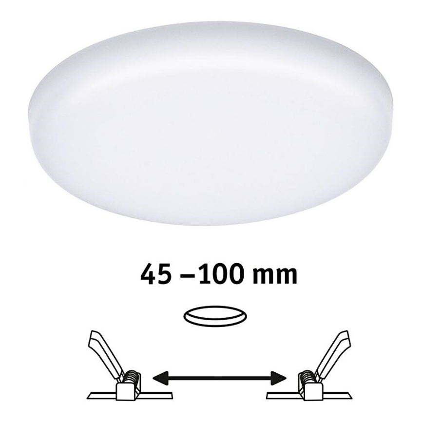 Paulmann 92391 - LED/8,5W Süvistava vannitoavalgusti VARIFIT 230V IP44