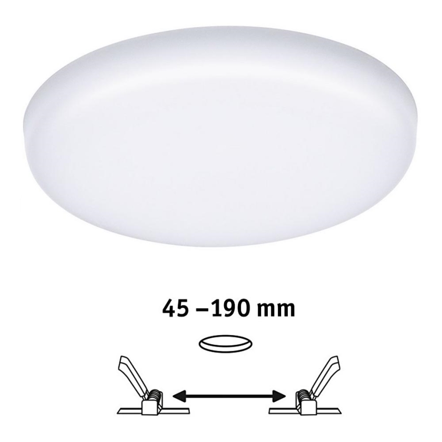 Paulmann 92392 - LED/17,5W Süvistatud vannitoavalgusti VARIFIT 230V IP44