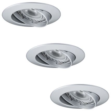 Paulmann 92516 - komplekt 3x LED-GU10/3,5W vannitoa ripplaevalgusti PREMIUM LINE 230V