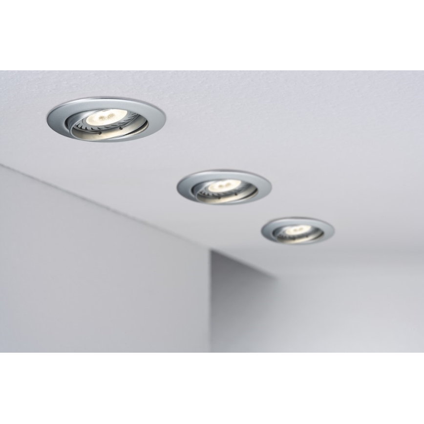 Paulmann 92516 - komplekt 3x LED-GU10/3,5W vannitoa ripplaevalgusti PREMIUM LINE 230V