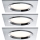 Paulmann 92696 - KOMPLEKT 3xLED/8W Hämardatav süvistatav valgusti DICE 230V