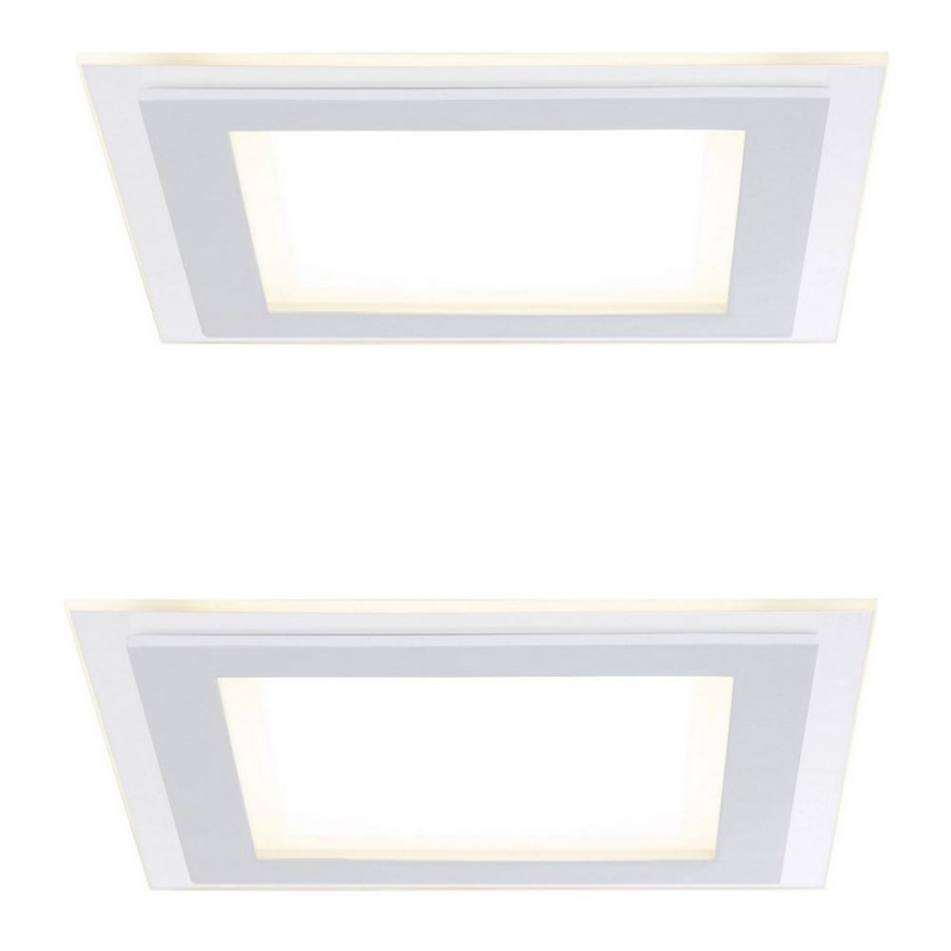 Paulmann 92706 - KOMPLEKT 2xLED/7,5W Hämardatav süvistatav valgusti DECODICE 230V
