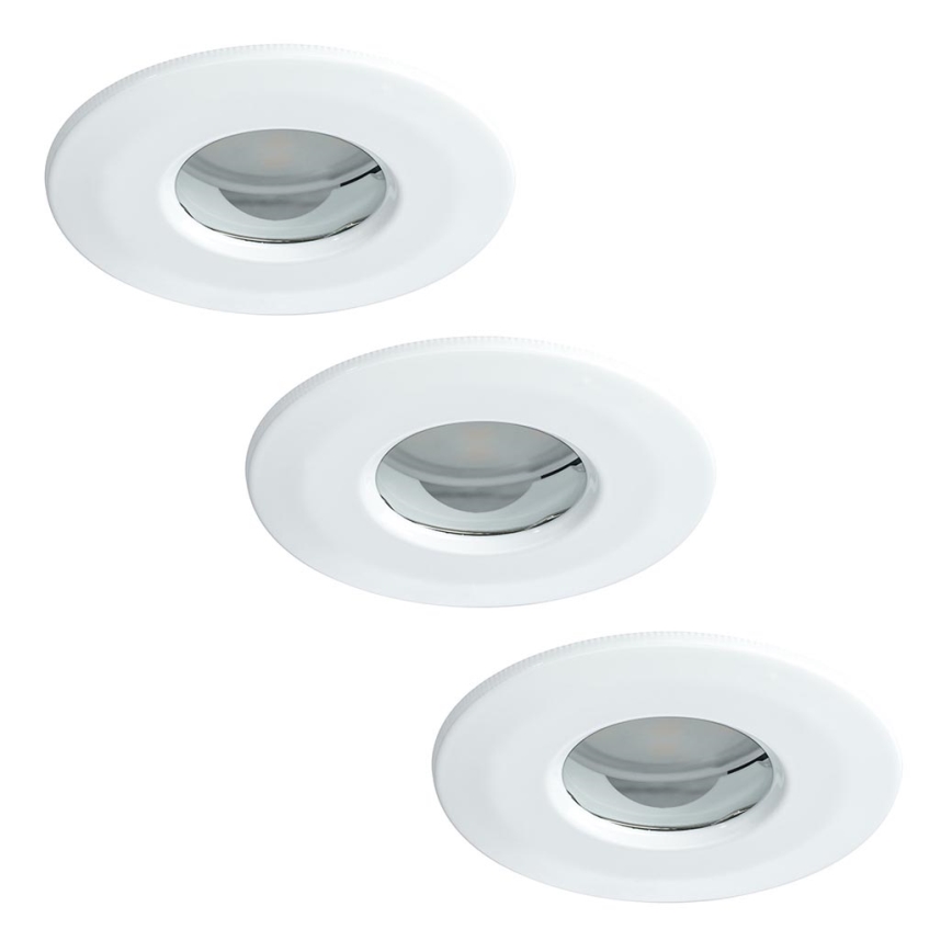 Paulmann 92847- KOMPLEKT 3xLED/7W IP65 Hämardatav süvistatav valgusti COIN 230V