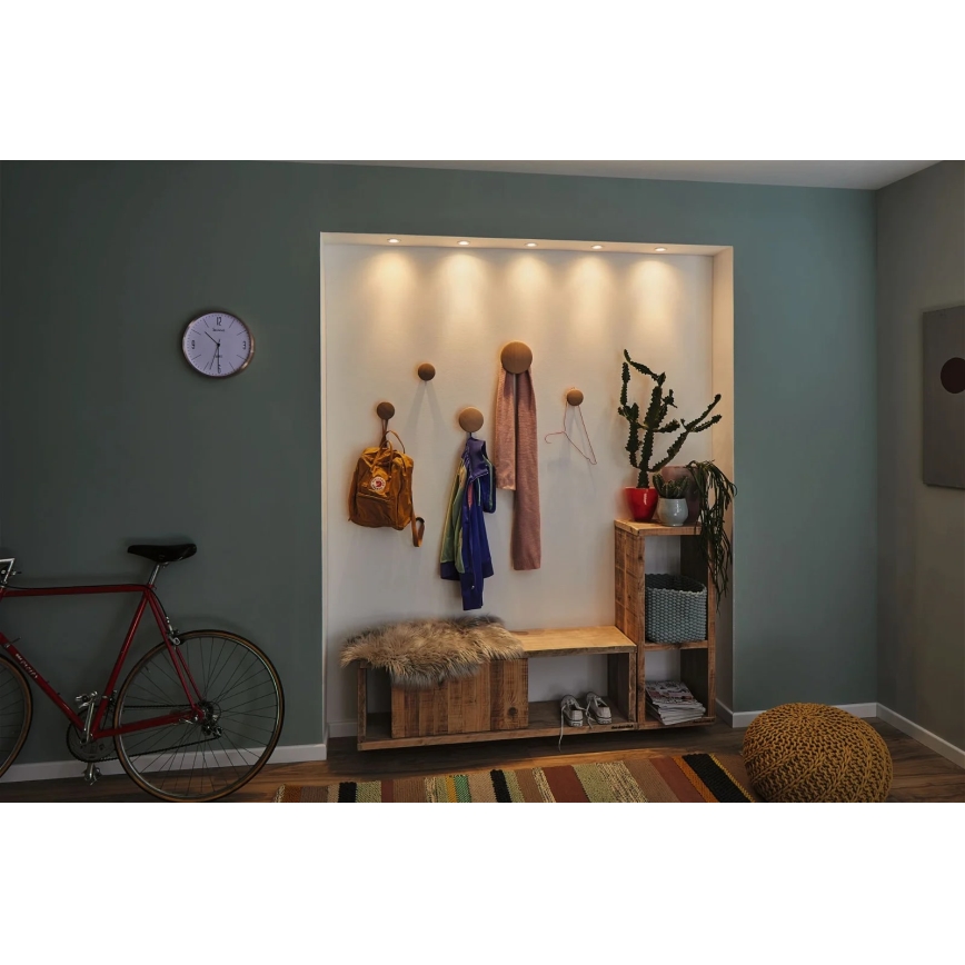 Paulmann 92970 - LED/4,2W IP23 Hämardatav süvistatav valgusti vannituppa COIN 230V