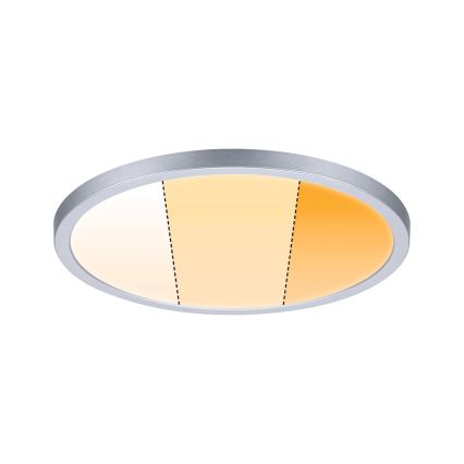 Paulmann 92992 - AREO LED/16W IP44 süvistatav vannitoa laevalgusti 230V 2000/3000/4000K läbimõõt 23 cm mattkroom
