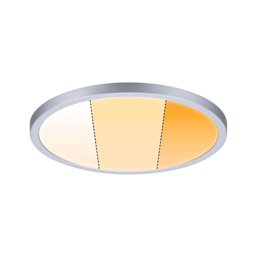 Paulmann 92992 - AREO LED/16W IP44 süvistatav vannitoa laevalgusti 230V 2000/3000/4000K läbimõõt 23 cm mattkroom