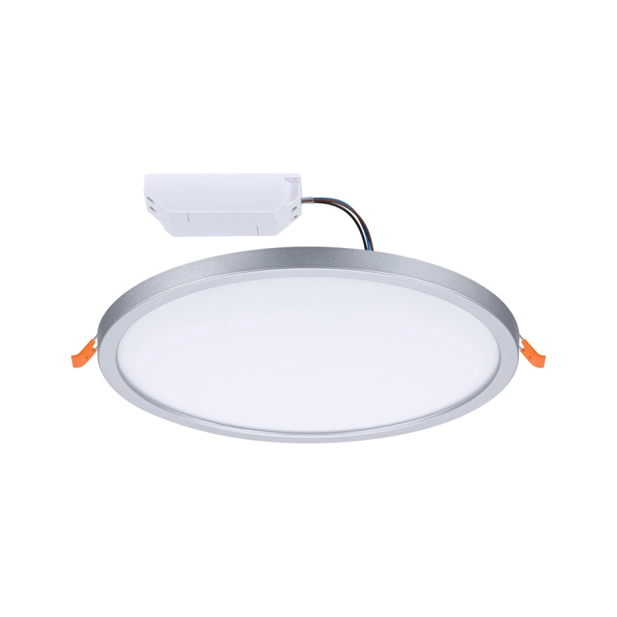 Paulmann 92992 - AREO LED/16W IP44 süvistatav vannitoa laevalgusti 230V 2000/3000/4000K läbimõõt 23 cm mattkroom