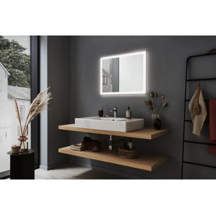Paulmann 93013 - LED/22W IP44 Hämardatav kütteelemendi ja taustvalgustusega peegel vannituppa 230V  2700/4000/6500K