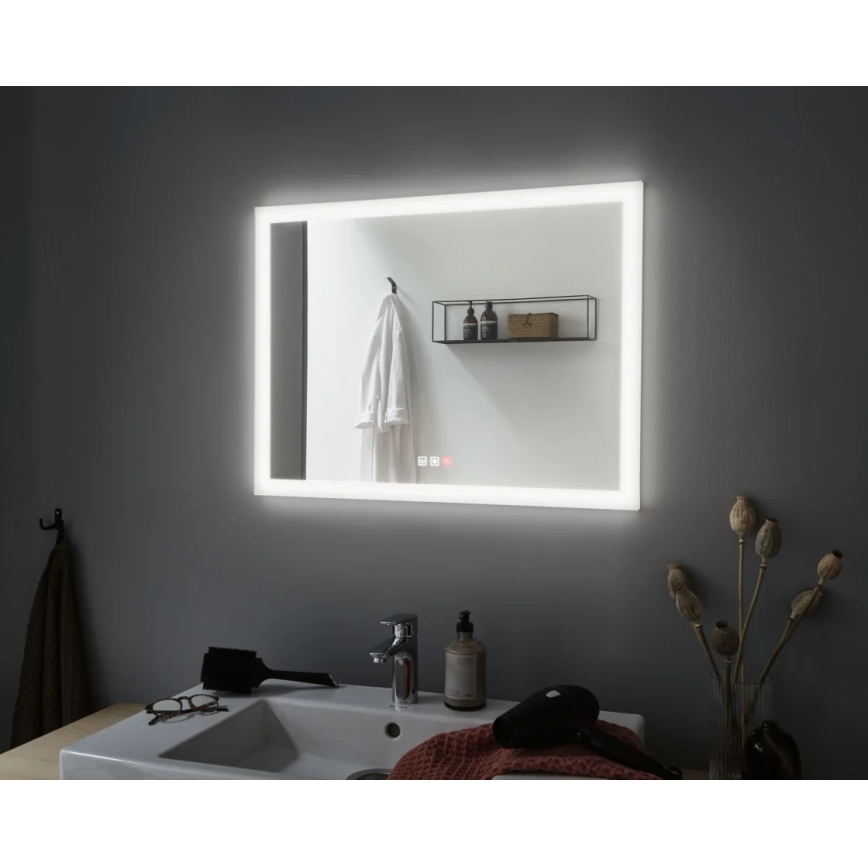 Paulmann 93013 - LED/22W IP44 Hämardatav kütteelemendi ja taustvalgustusega peegel vannituppa 230V  2700/4000/6500K