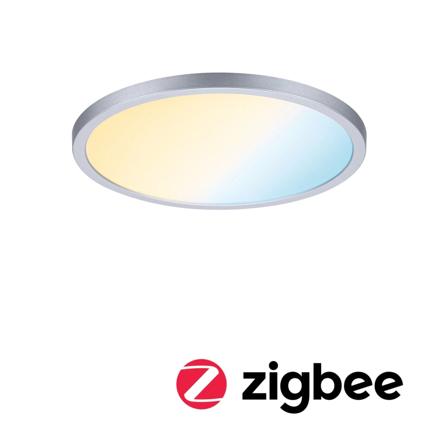 Paulmann 93046 - LED/16W IP44 Hämardatav vannitoa lae sissepaigaldatav valgusti AREO 230V 3000-6500K Ø 23 cm mattkroom