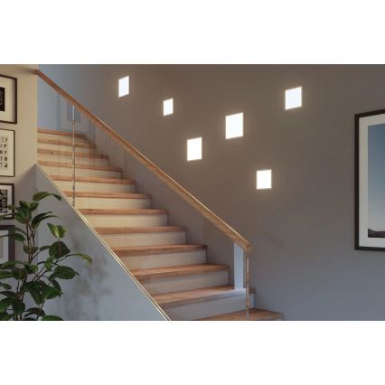 Paulmann 93060 - LED/16W IP44 Hämardatav vannitoa süvistatav valgusti AREO 230V 23x23 cm valge
