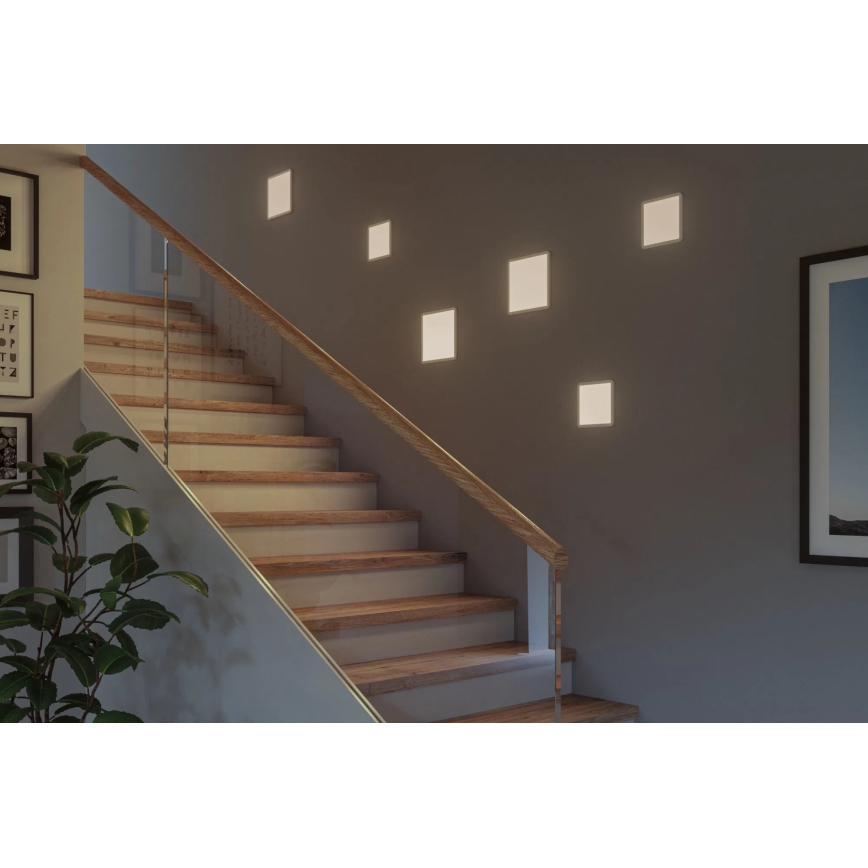 Paulmann 93060 - LED/16W IP44 Hämardatav vannitoa süvistatav valgusti AREO 230V 23x23 cm valge