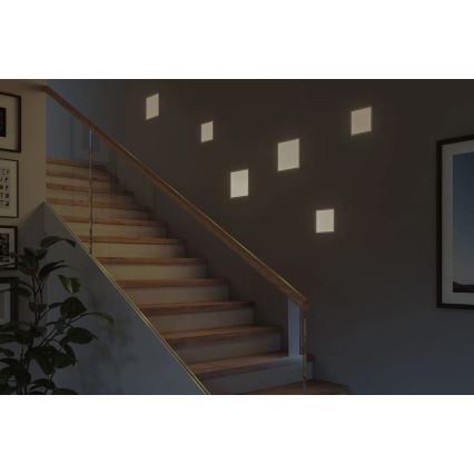 Paulmann 93060 - LED/16W IP44 Hämardatav vannitoa süvistatav valgusti AREO 230V 23x23 cm valge