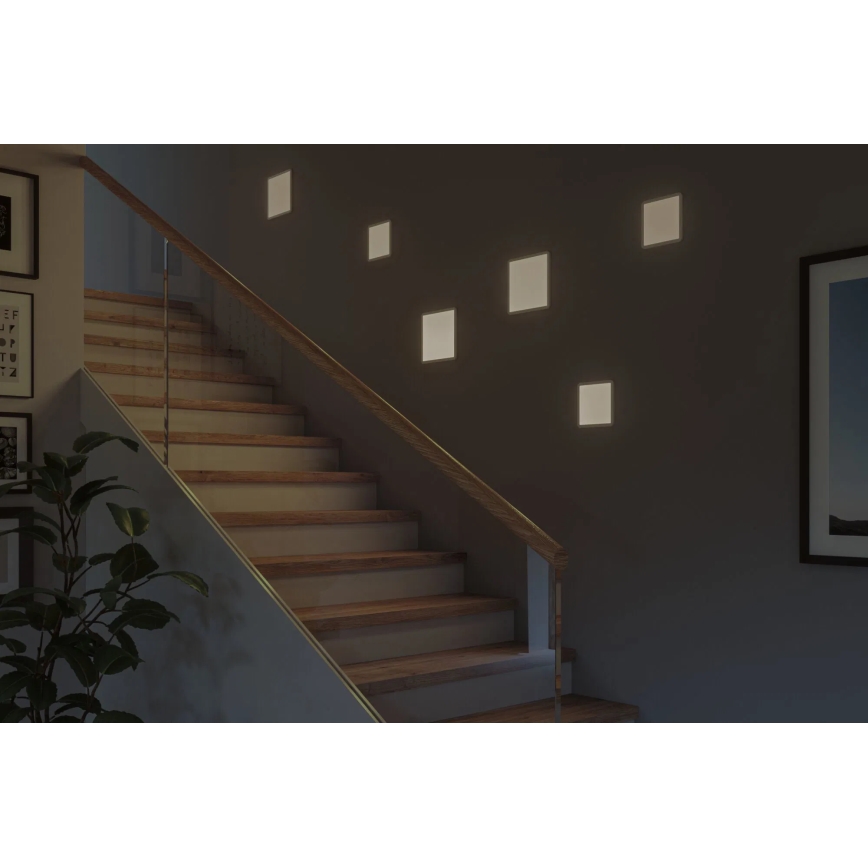 Paulmann 93060 - LED/16W IP44 Hämardatav vannitoa süvistatav valgusti AREO 230V 23x23 cm valge