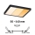 Paulmann 93101 - LED/13W IP44 vannitoa lae alla paigaldatav valgusti AREO 230V 2000/3000/4000K 17,5x17,5 cm must