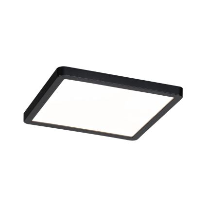 Paulmann 93101 - LED/13W IP44 vannitoa lae alla paigaldatav valgusti AREO 230V 2000/3000/4000K 17,5x17,5 cm must