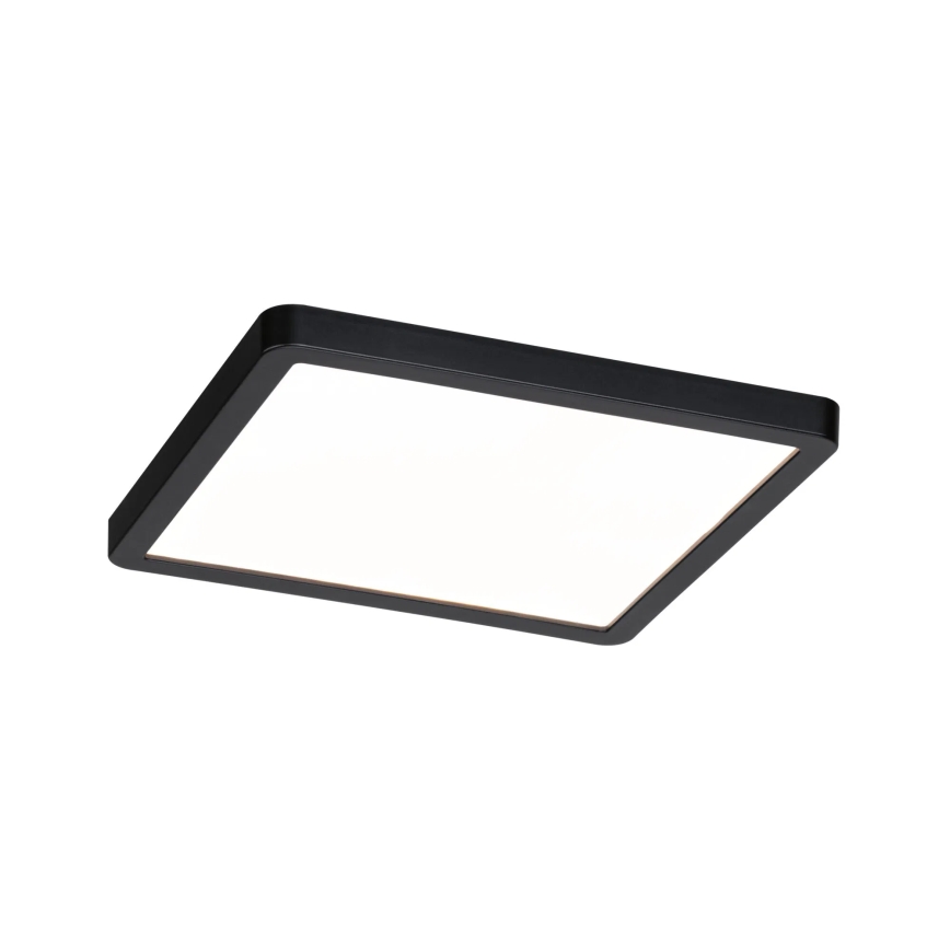 Paulmann 93101 - LED/13W IP44 vannitoa lae alla paigaldatav valgusti AREO 230V 2000/3000/4000K 17,5x17,5 cm must