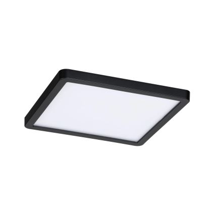 Paulmann 93101 - LED/13W IP44 vannitoa lae alla paigaldatav valgusti AREO 230V 2000/3000/4000K 17,5x17,5 cm must
