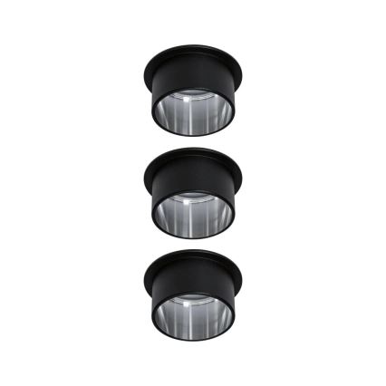 Paulmann 93383 - KOMPLEKT 3xLED/6W IP44 Hämardatav süvistatav valgusti vannituppa GIL 230V