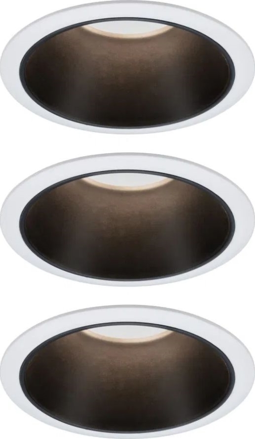 Paulmann 93402 - KOMPLEKT 3xLED/6W IP44 Hämardatav süvistatav valgusti vannituppa COLE 230V