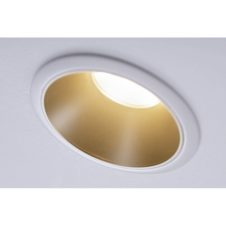 Paulmann 93406 - KOMPLEKT 3xLED/6,5W IP44 Hämardatav süvistatav vannitoavalgusti COLE 230V