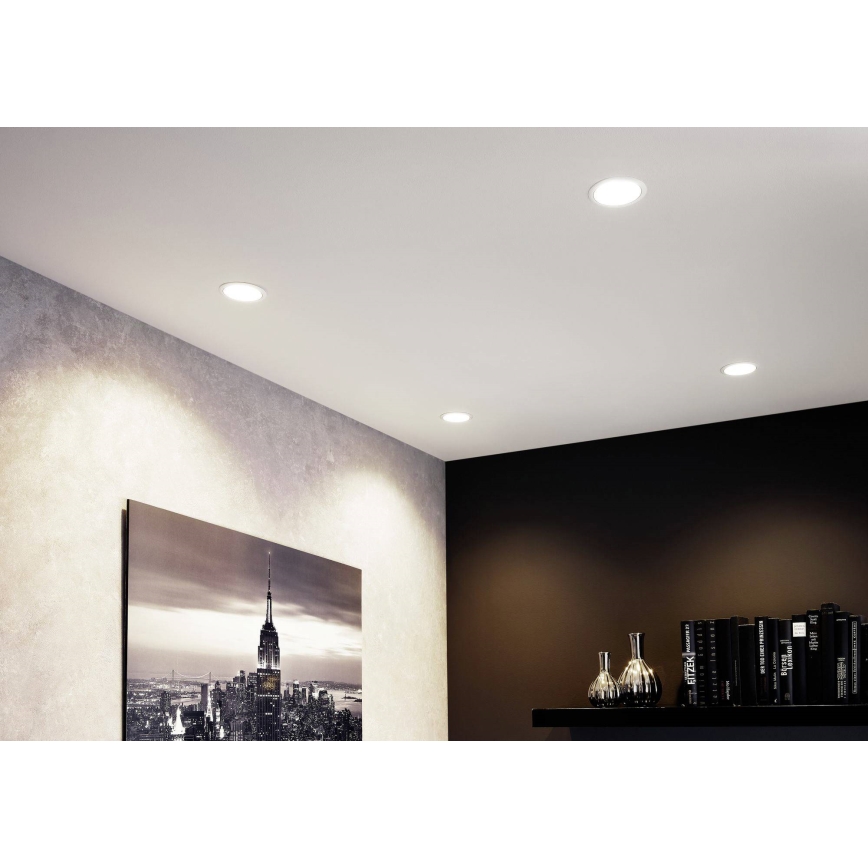 Paulmann 93410 - KOMPLEKT 3xLED/6,5W IP44 Hämardatav süvistatav vannitoavalgusti COLE 230V