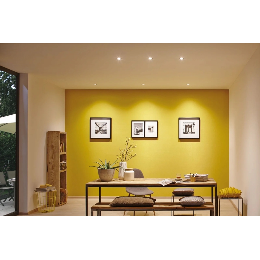 Paulmann 93462 - KOMPLEKT 3xLED/6W IP44 Süvistatav vannitoavalgusti NOVA 230V