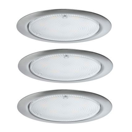 Paulmann 93559 - KOMPLEKT 3xLED/2,8W Süvistatav valgusti anduriga MICRO LINE 230V 2700K