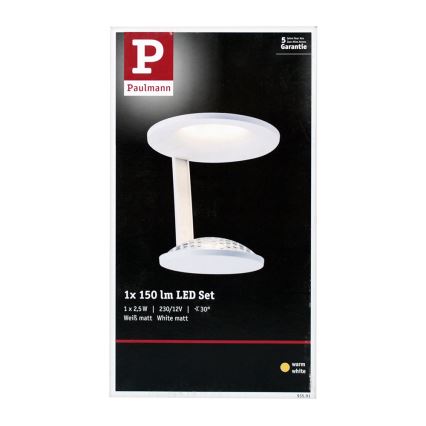 Paulmann 93591 - LED/2,5W Laevalgusti GLINT 230V