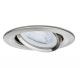 Paulmann 93603 - LED-GU10/7W IP23 Hämardatav vannitoa süvistatav valgusti NOVA 230V