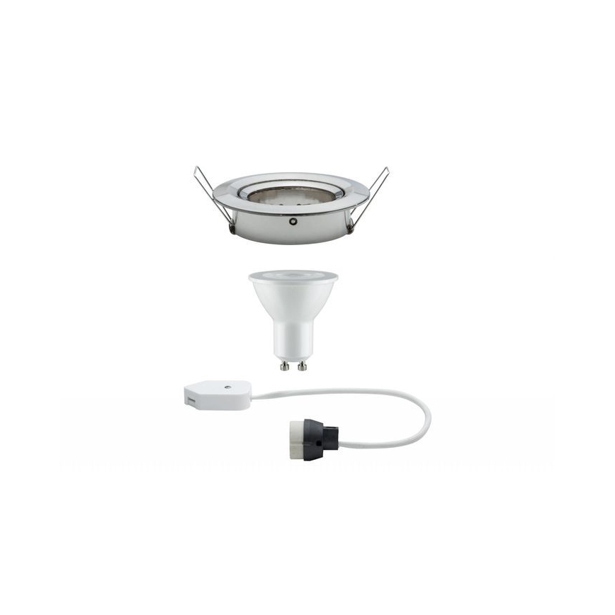 Paulmann 93603 - LED-GU10/7W IP23 Hämardatav vannitoa süvistatav valgusti NOVA 230V