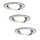 Paulmann 93607 - KOMPLEKT 3x LED GU10/7W IP23 Hämardatav vannitoavalgusti 230V